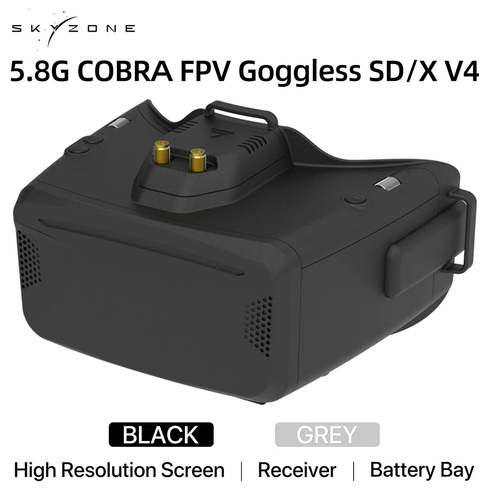 SKYZONE Cobra SD X V4 FPV Vide - огляд і ціна Skyzone Cobra X V2 Fpv Goggles