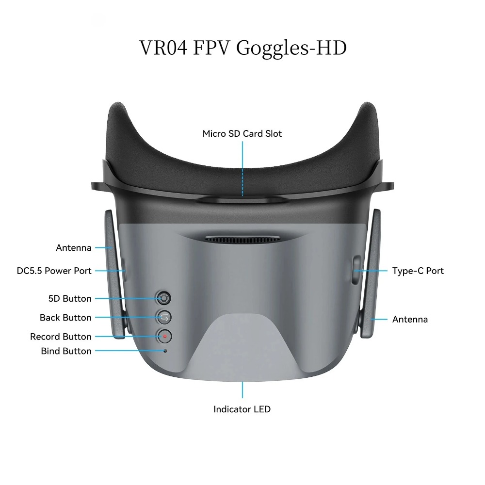 NEW BETAFPV VR04 FPV Goggles H - огляд і ціна Skyzone Cobra X V2 Fpv Goggles