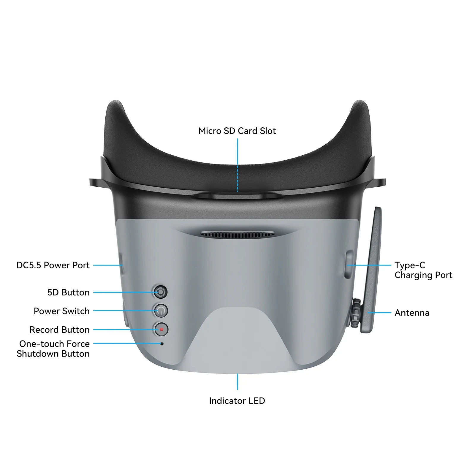 BETAFPV VR04 FPV Drone Goggles - огляд і ціна Skyzone Cobra X V2 Fpv Goggles